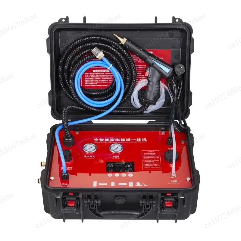 3200W Portable High Pressure Steam Cleaner, Deep Pipe Cleaning Device