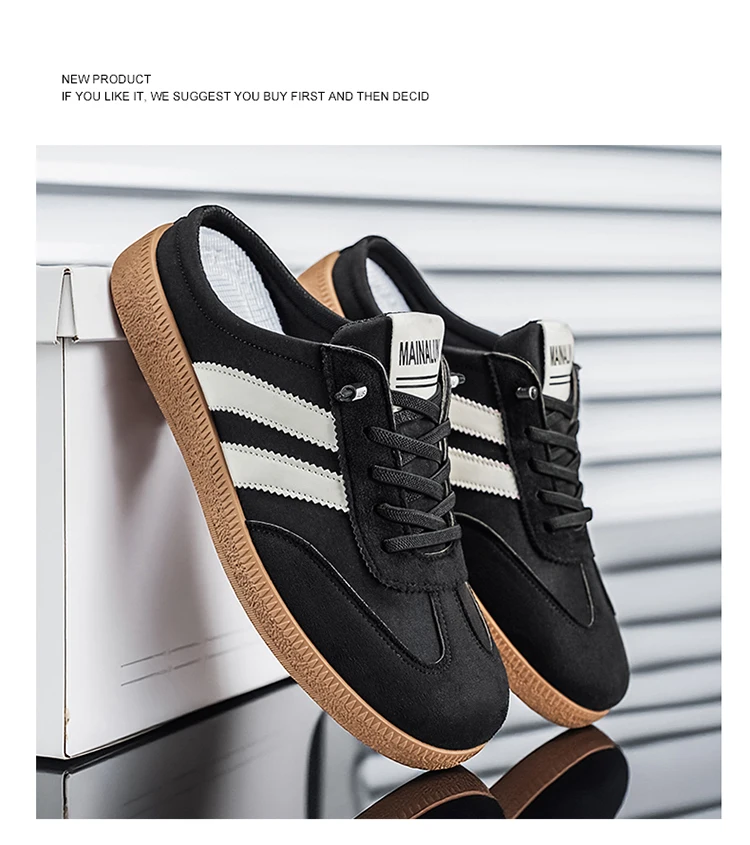 Modische Halbschuhe für Herren, Sommer-Slipper, große Größe 48, Herren-Freizeitschuhe, bequeme Slip-on-Sneaker für den Außenbereich, Herren-Mules – Detail 20