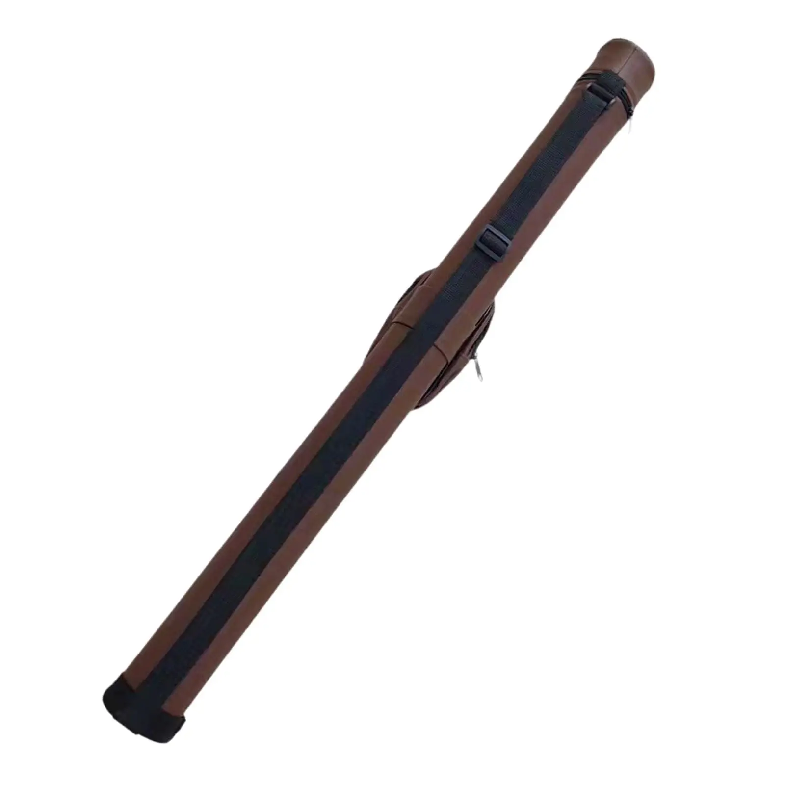 Pool Cue Case 1/2 Jointed Cue Cases Dustproof Compact with External Pocket