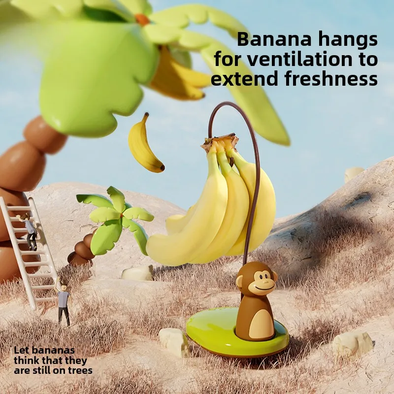 Monkey banana hanger creative fruit plate living room coffee table household high value fruit pot fruit basket