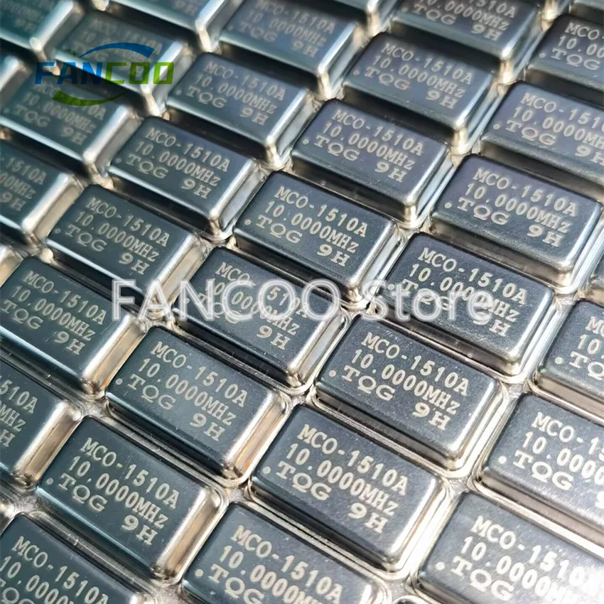 5pcs 10M 10.000M 10MHZ 10.000MHZ Crystal Oscillator Active OSC DIP-4 Rectangle Full Size 3.3V 5V