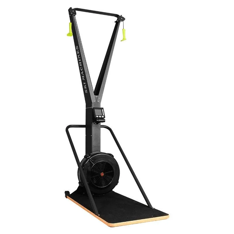 Commercial Steel Gym Exercise Ski Trainer Simulator Fitness Equipment with Air Resistance Skiing Machine