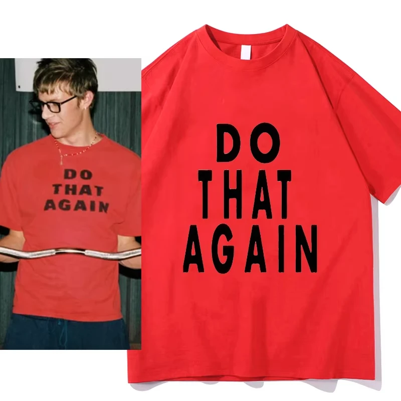 Malcolm Todd I Saw Your Face T-Shirt Vintage Summer Tops Tees Do That Again Tshirt For Men Fans Fashion Short Sleeve