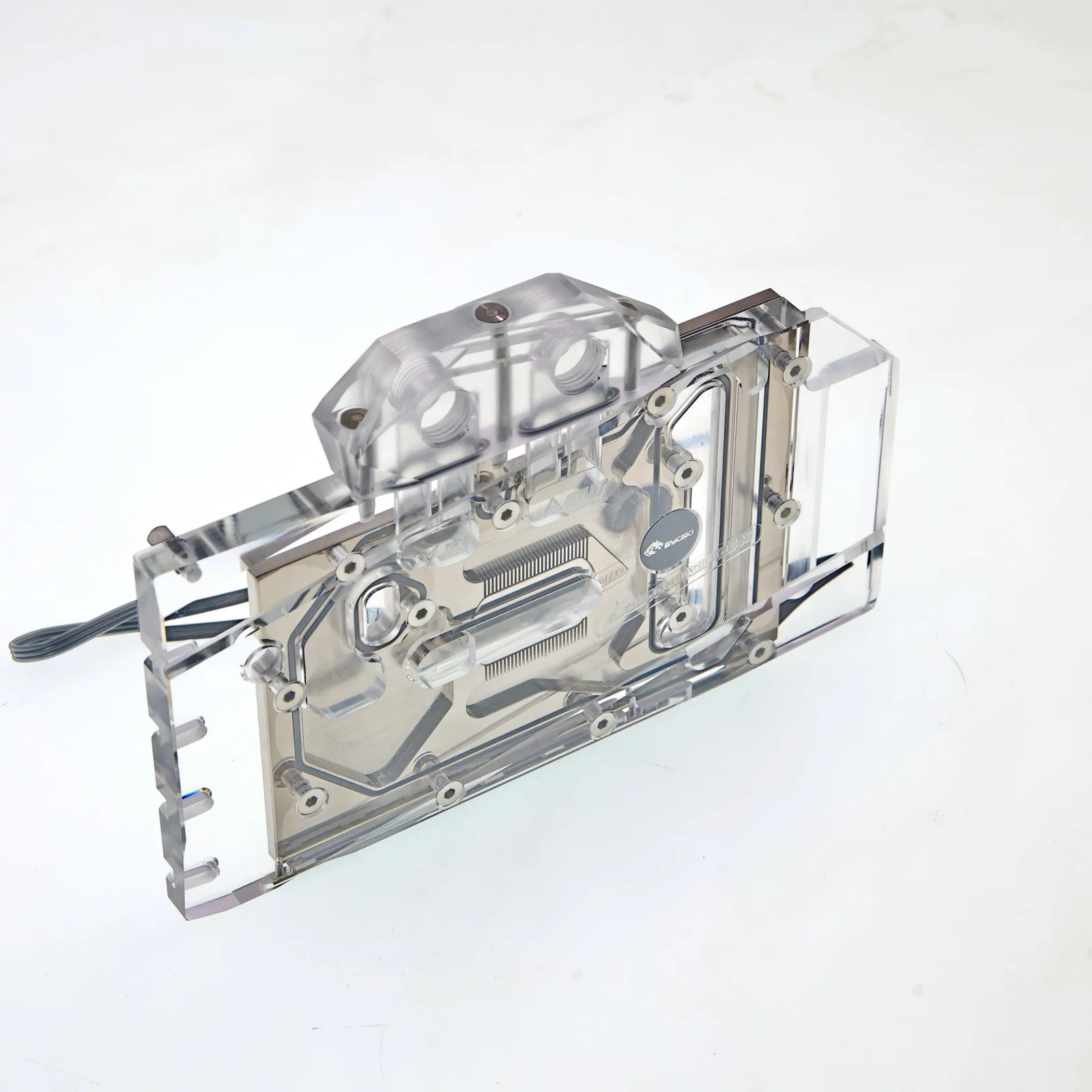 Bykski Full Cover RGB GPU Block for ASROCK 6600XT Phantom GamingD A-AR6600XTPGD-X