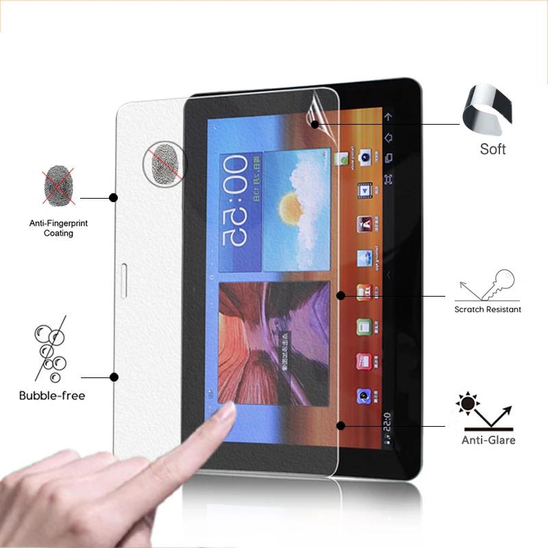 Anti-Scratches Screen Protector Film For Samsung Galaxy Tab P7500 P7510 10.1