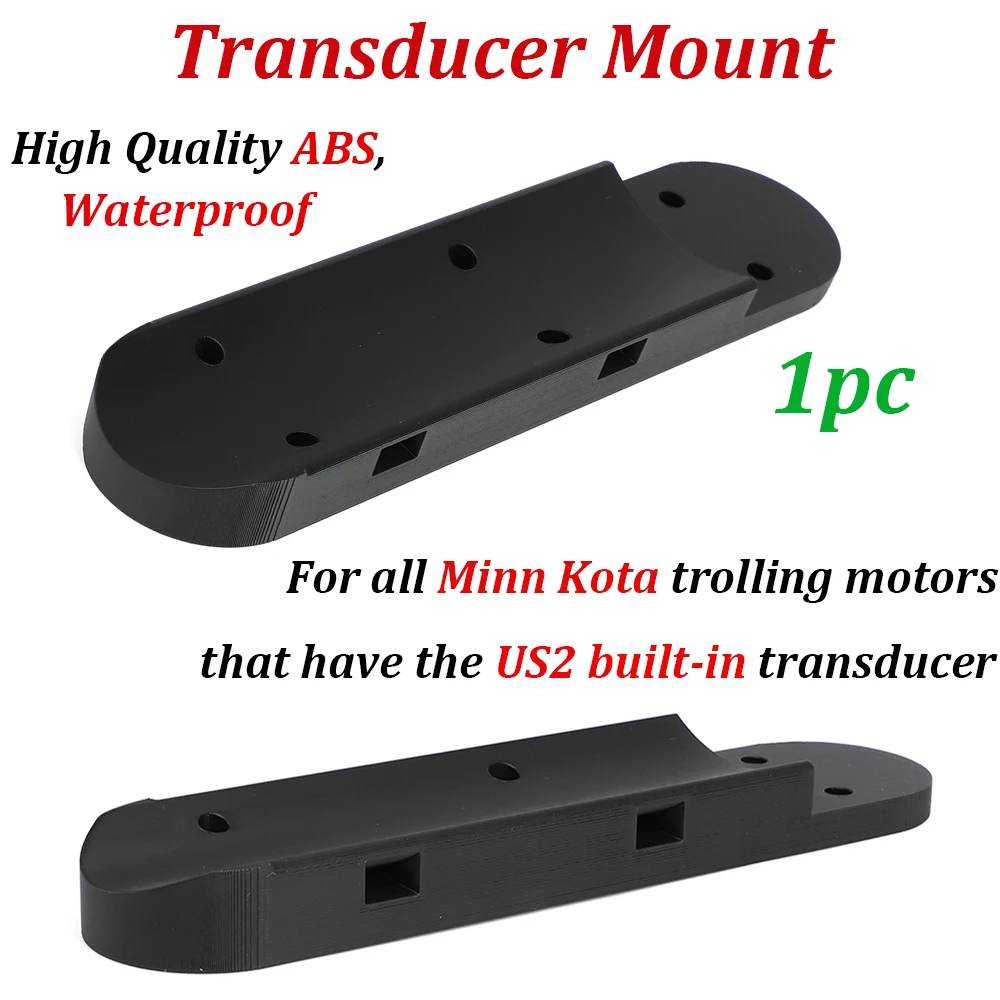 For Lowrance Active Imaging 3-In-1 Minn Kota Transducer Mount , ABS , Waterproof