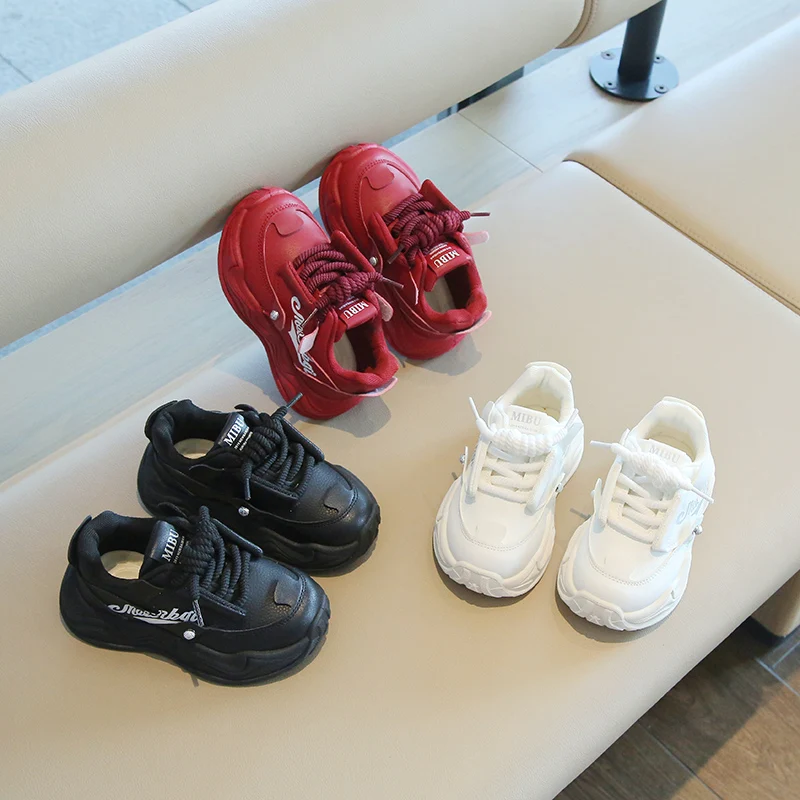 أحذية رياضية متعددة الاستخدامات للخريف للأطفال، أحذية رياضية كاجوال للأطفال في المدارس قابلة للتنفس وغير قابلة للانزلاق للأولاد والبنات #1