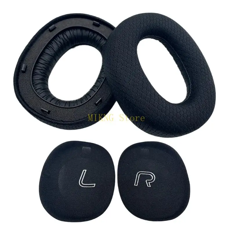 W860NB 능동형 소음 차단 온이어 무선 헤드폰 이어 패드 베스트 세일용 교체용 이어 패드 이어 쿠션 1쌍
