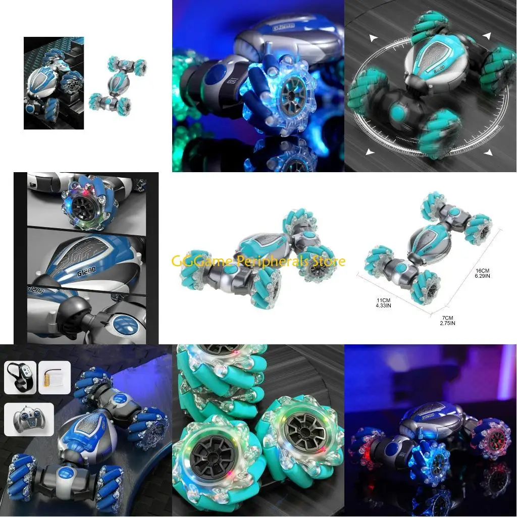 

U55B 2.4G-4WD RC Stunt Car Remote Control- Watch Gesture Electric Toy RC Drift