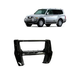 1 Piece Silver Plastic Front Bumper Protecter for Pajero V70 Bullbar for 2000-2006 Grille Guard Cover for Shogun V60