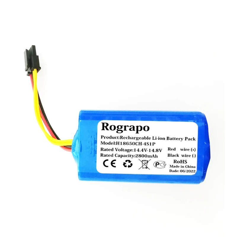 Nowy 14.8V 3400mAh 4ICR19/66 BONA18650-MF1 bateria do POLARIS PVCR-0920WV PVCR 0920WV Rufer odkurzacz Robot