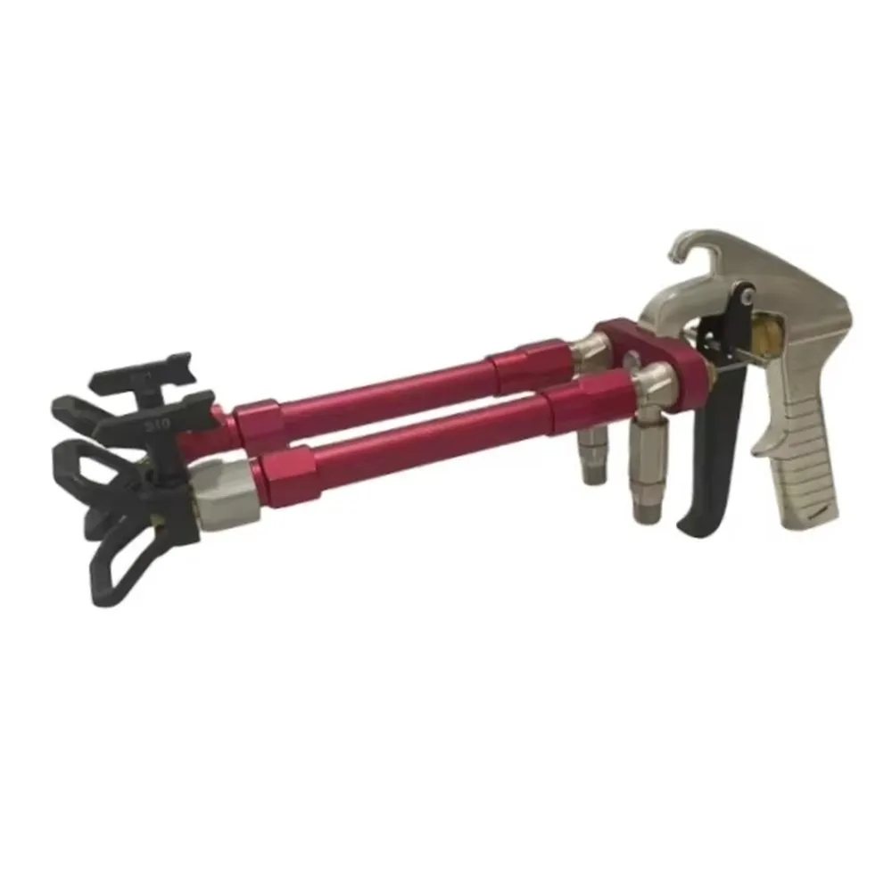4 Finger CNC Two-component Outside Mixing 5000PSI Airless Spray Paint Gun Factory Painting Tool