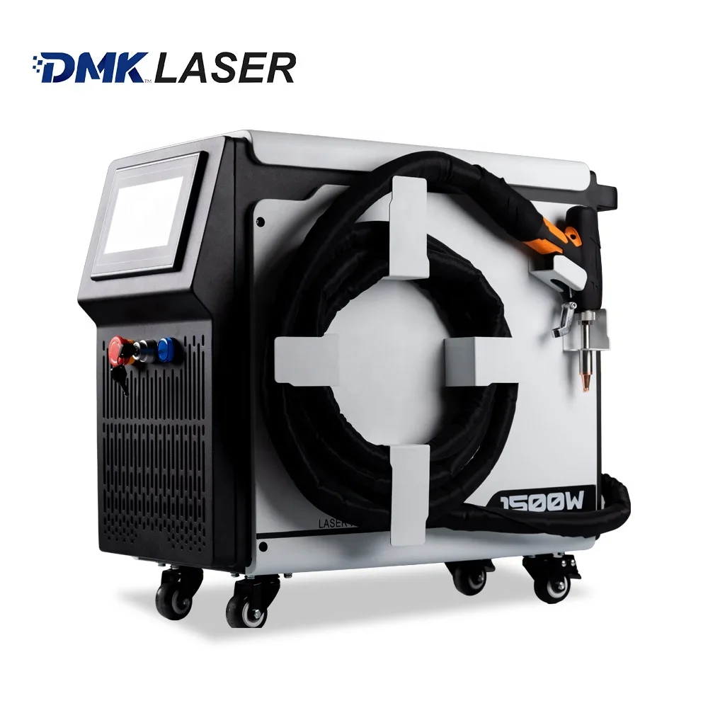 DMK 1500W New Type Water Cooling Hand-held Laser Welding Machine  for Carbon Stainless Steel Aluminum Metal Welding