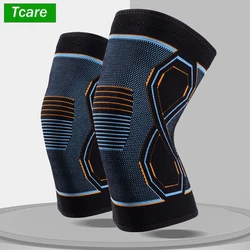 Tcare 1 Pair Knee Brace for Meniscus's Tear, Support for Running, Arthritis, Good Compression Sleeve, All Sports Pain Management