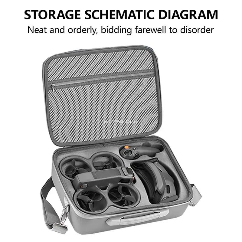 Shoulder Handheld Box UAV Accessories Organiser Case for Avata 2 Dropship