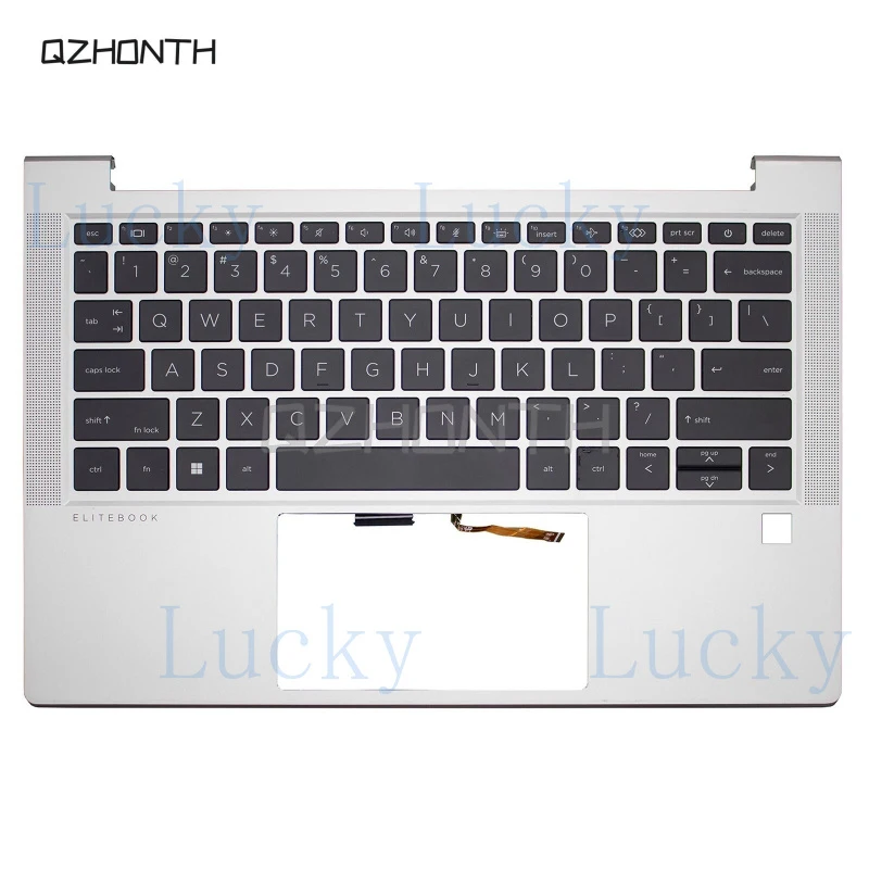 

f New For HP EliteBook 630 G9 Palmrest with Backlit Keyboard N10777-001 13.3"