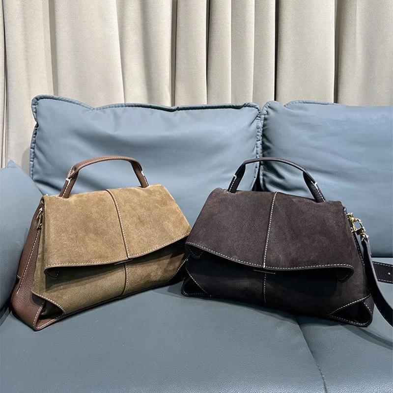 Luxus Marke Schulter Tasche Französisch Elegante Leder Handtasche Neue Matt Große-kapazität Pendler Tasche Nische Design Kreative Frauen Tasche – Detail 10