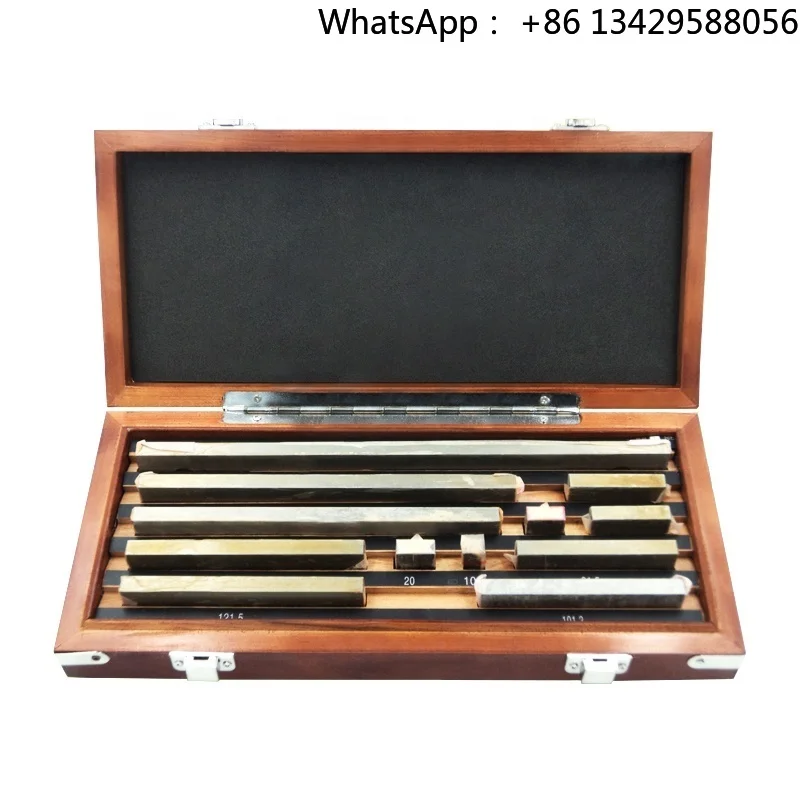 Micrometer Check Set Steel Grade 1 Metric 11 Pieces 0-25mm 25-50mm 50-75mm 75-100mm Gauge Block Sets