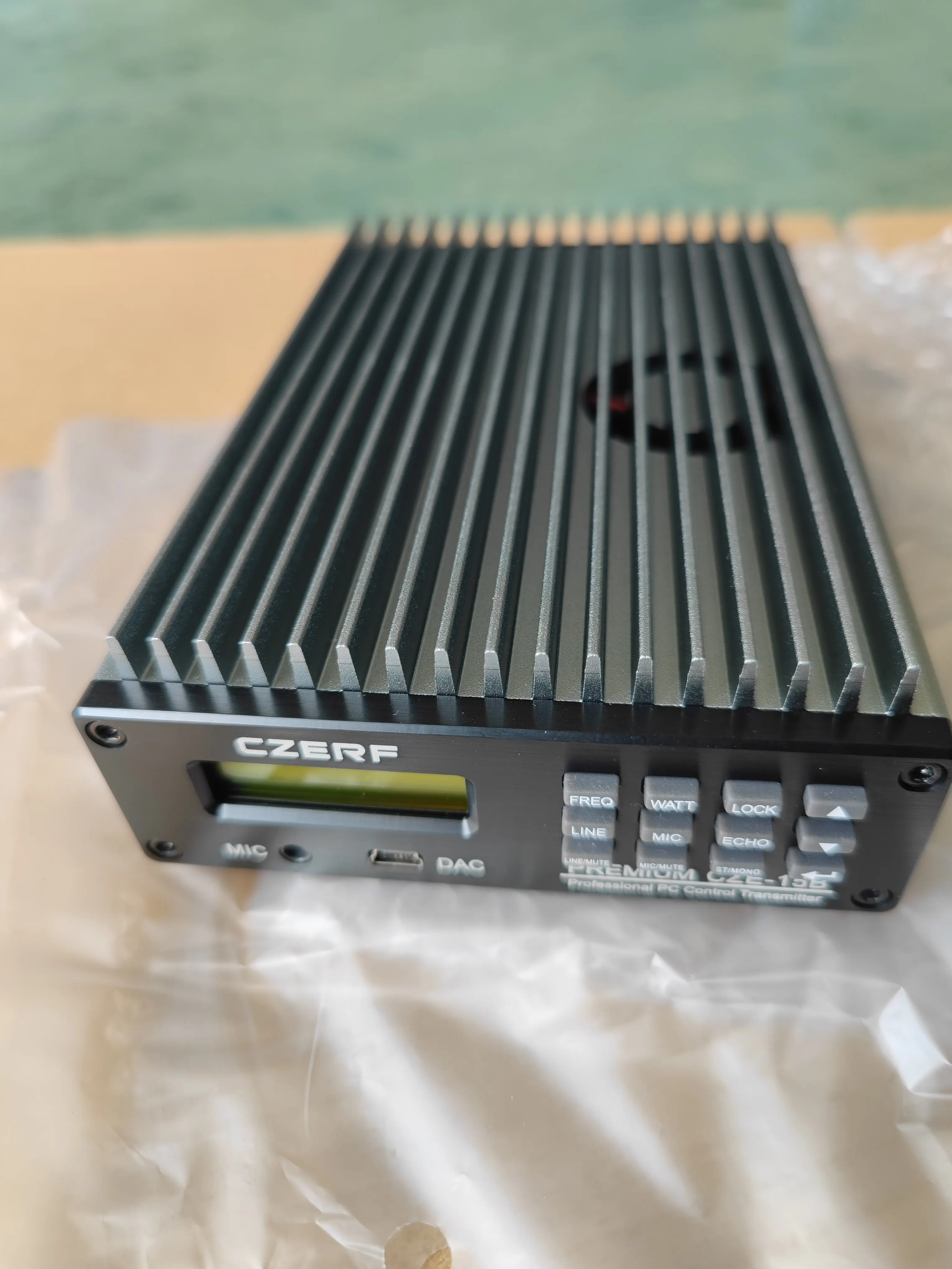 CZE-15B 15W Radio FM Transmitter PC Control and USB FM Broadcasting Station Transmitter