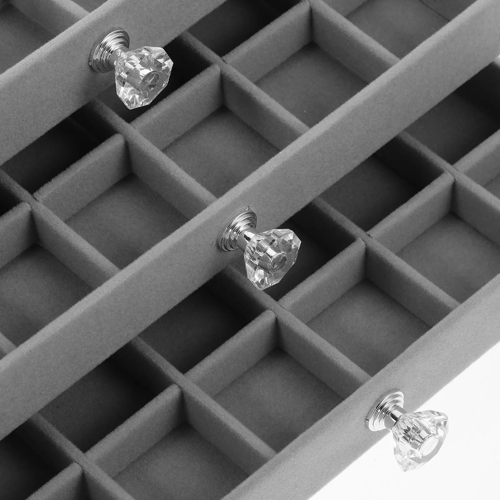 

Jewelry Organizer with Drawer Necklace Earrings Rings Bracelets Storage Container Portable Display Case Vanity Table