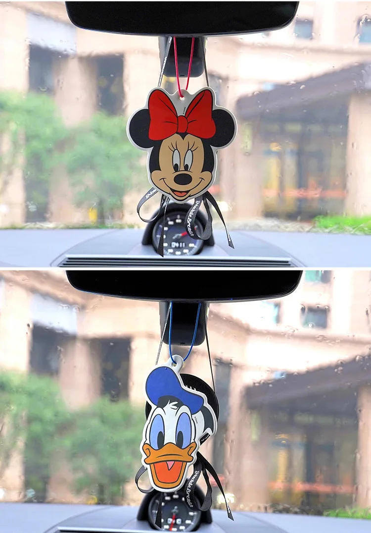 disney Mickey ，Minnie anime merchandise, merchandise‑themed car fragrance sheets,car fragrance hanging ornaments, house ornament