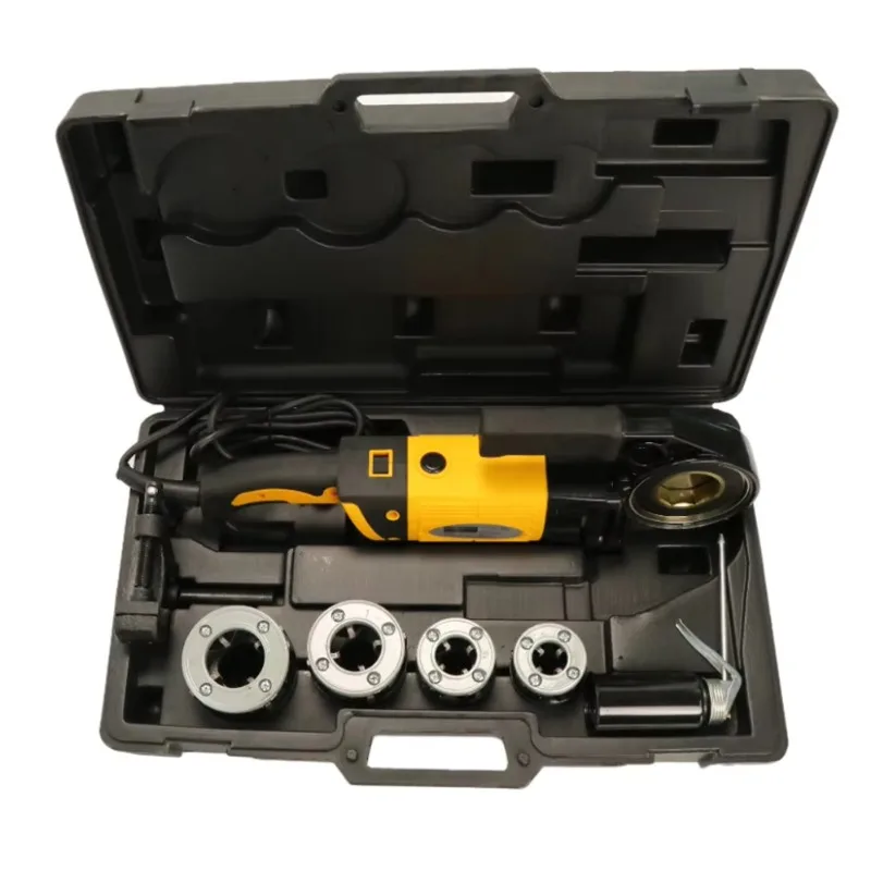 

Hongli SQ30A Electric Industrial Grade Handheld Pipe Threading Machine 1/2"-1 1/4" BSPT/NPT 1700W Universal Motor 110/220V