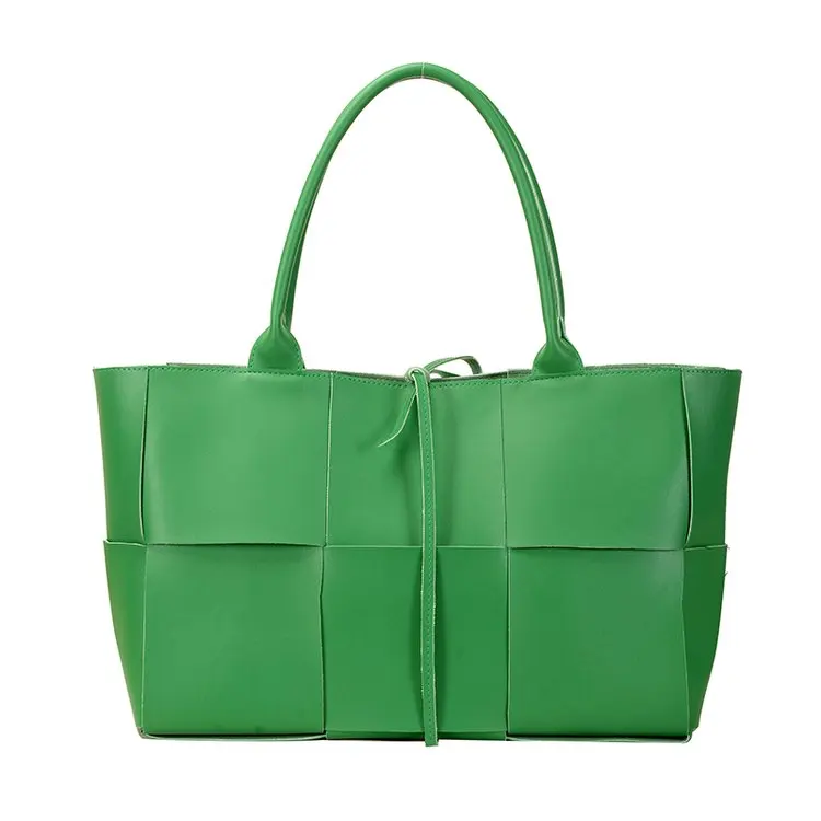 

Новинка 2023 года, женская тканая большая сумка, кожаная сумка премиум-класса, большая вместительная сумка на плечо, нишевая дизайнерская сумка подмышками, регулируемый ремень