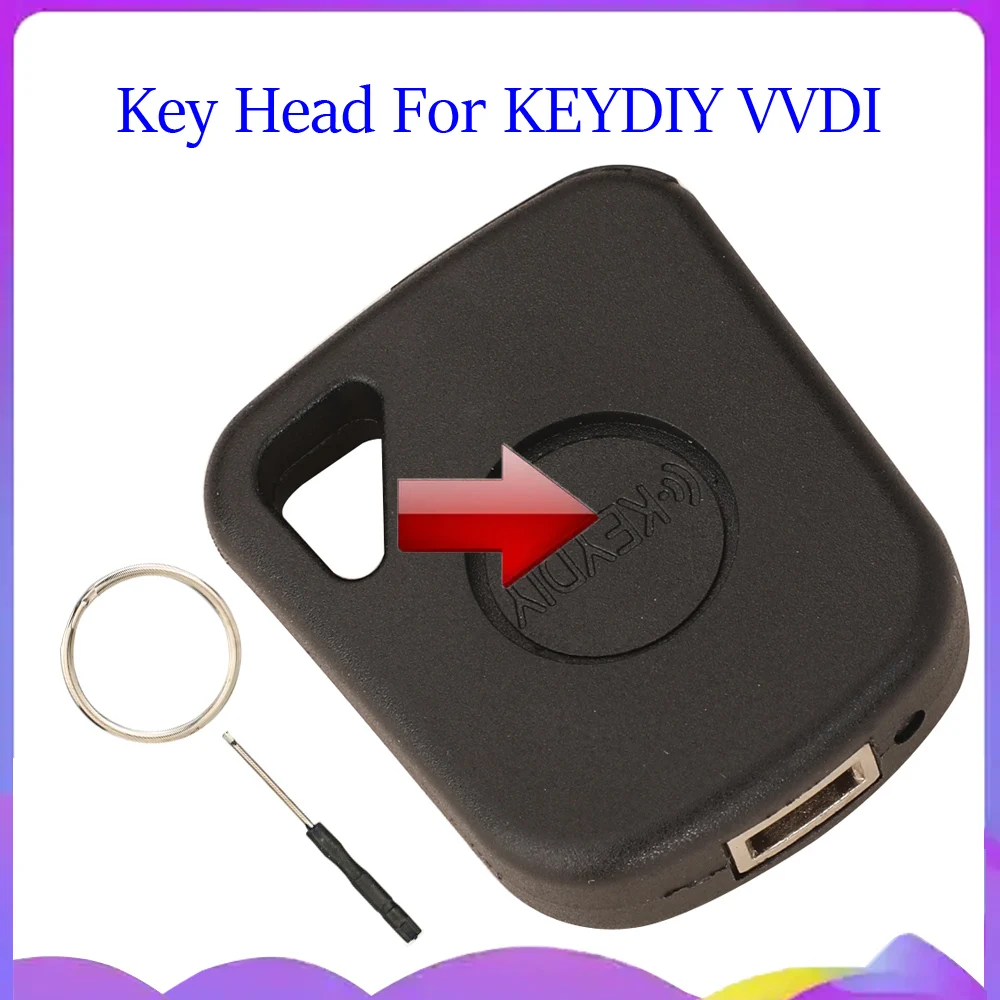 jingyuqin New Original Universal KEYDIY Transponder Car Key Shell For KD VVDI Blade Head #02Version With Chip Holder