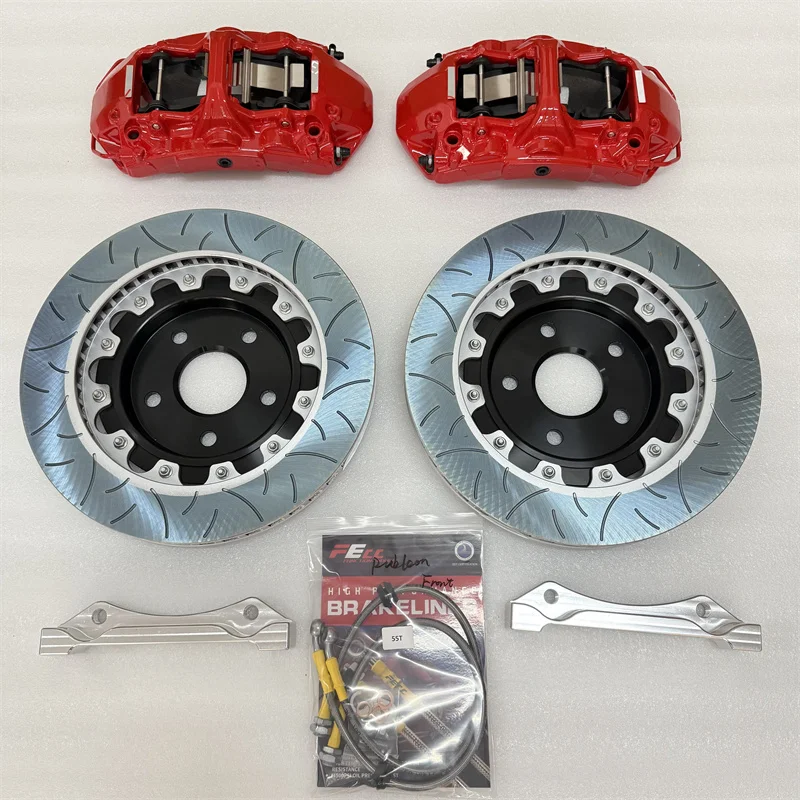 

Jekit 6 Pots 380x34mm for for toyota Mark X GRX 130 Front