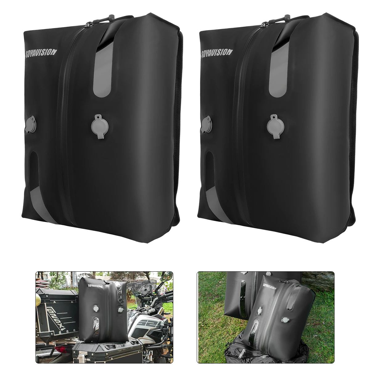 Podróżna torba próżniowa do przechowywania odzieży Wodoodporna i pyłoszczelna torba kompresyjna do przechowywania poduszek powietrznych do walizek Plecak Bagaż