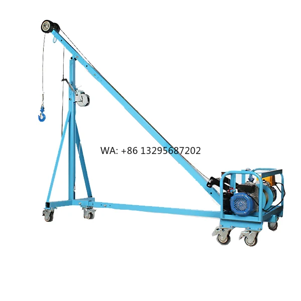 

Custom Small Foldable Electric Engine Crane Lifting Arm for Lifting Glass Door
