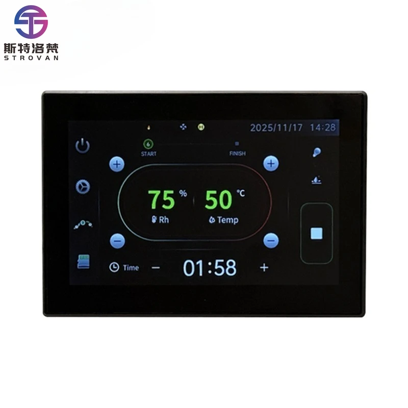 

High Quality 4.3-Inch Touch Screen Thermostat Proofing Box Customizable Waterproof Temperature Controller MK7L03H IP68