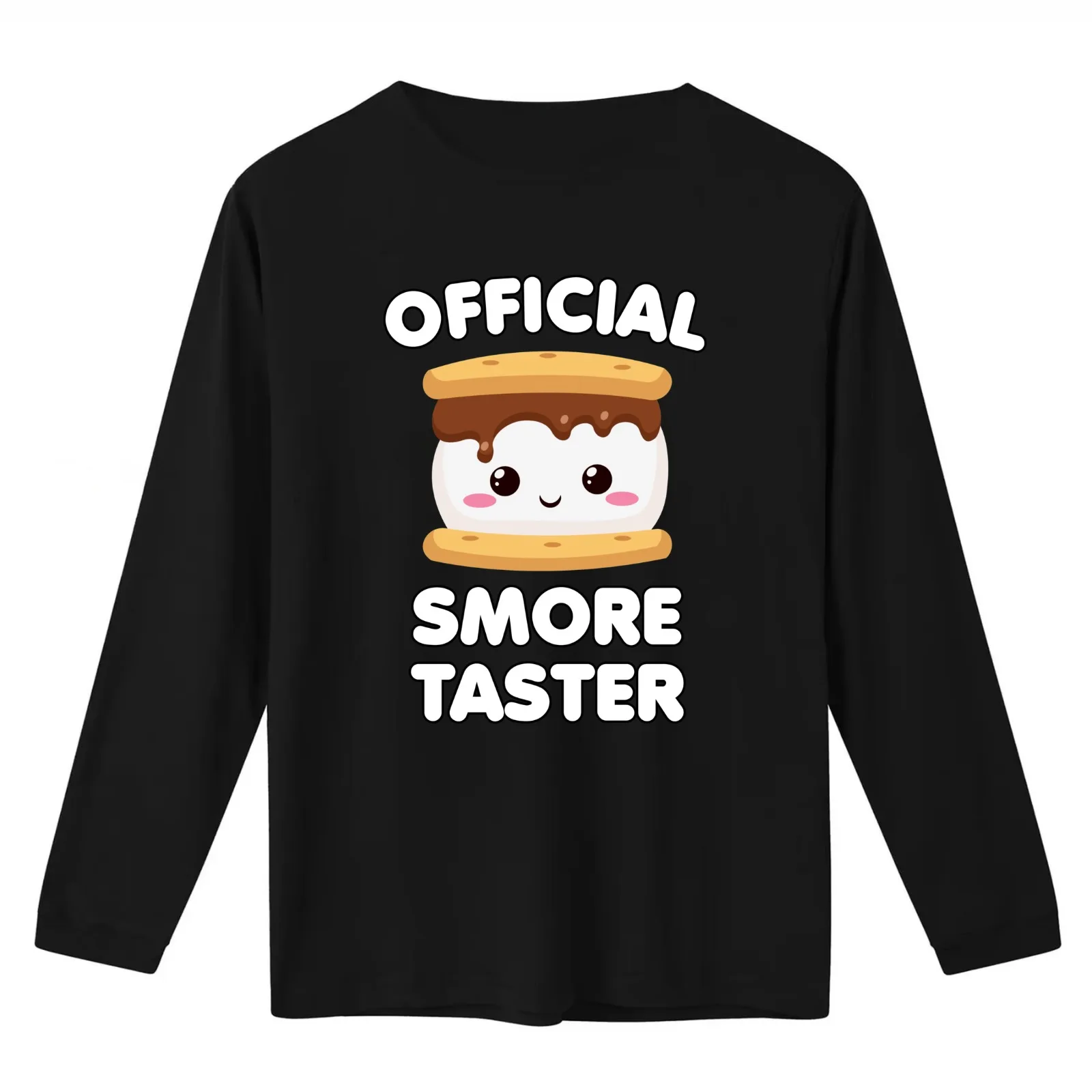 Official Smore Taster T-Shirt Summer Casual Cotton Tee Oversized Streetwear Tops Vintage Graphic Print Unisex Men Women