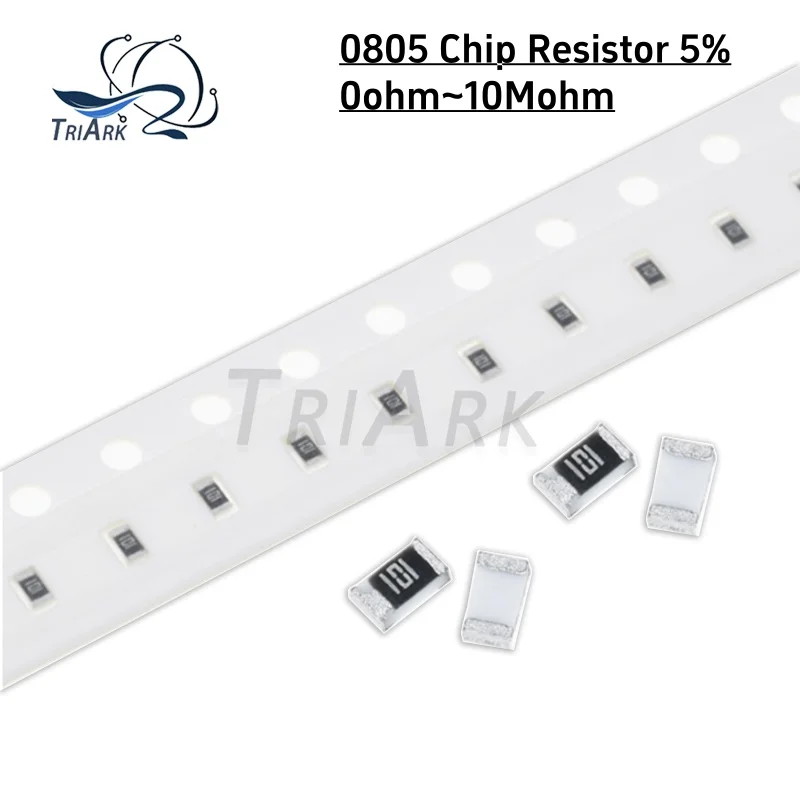 

100pcs 0805 5% 1/8W SMD chip resistor 0R ~ 10M 0 1R 10R 100R 220R 330R 470R 1K 4.7K 10K 47K 100K 1M 10M 0 1 10 100 330 470 ohm