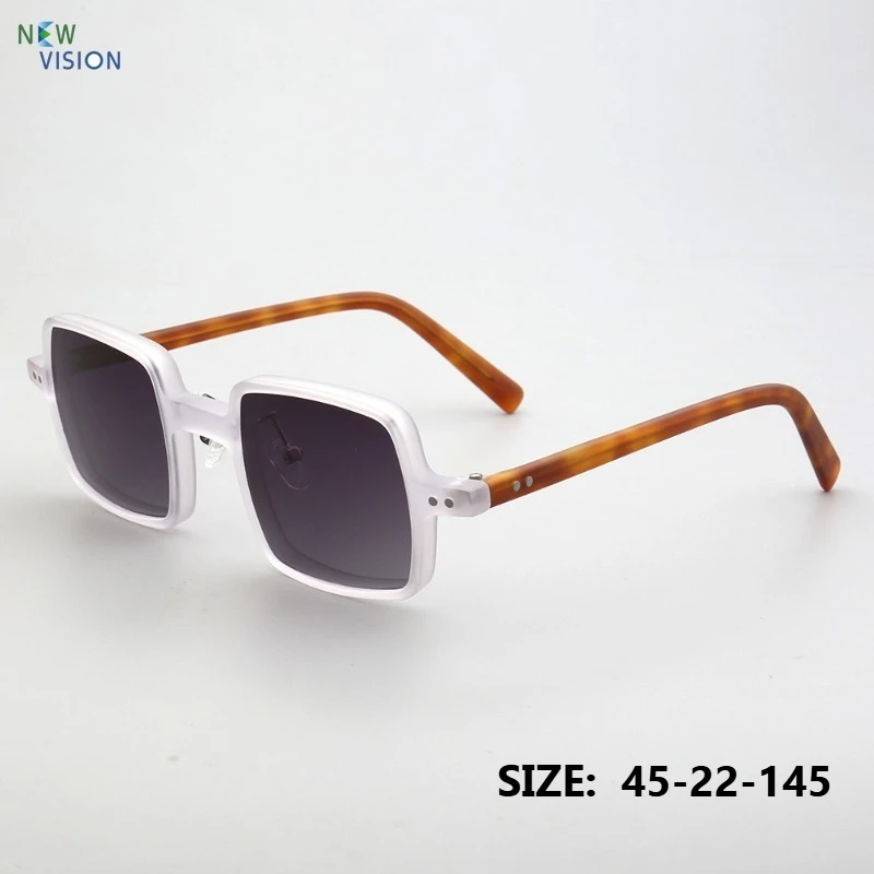 

Retro Square Acetate Sunglasses Fashionable Men's and Women's Outdoor Polarized Driving Outdoor Sports High Quality SUN GLASSES