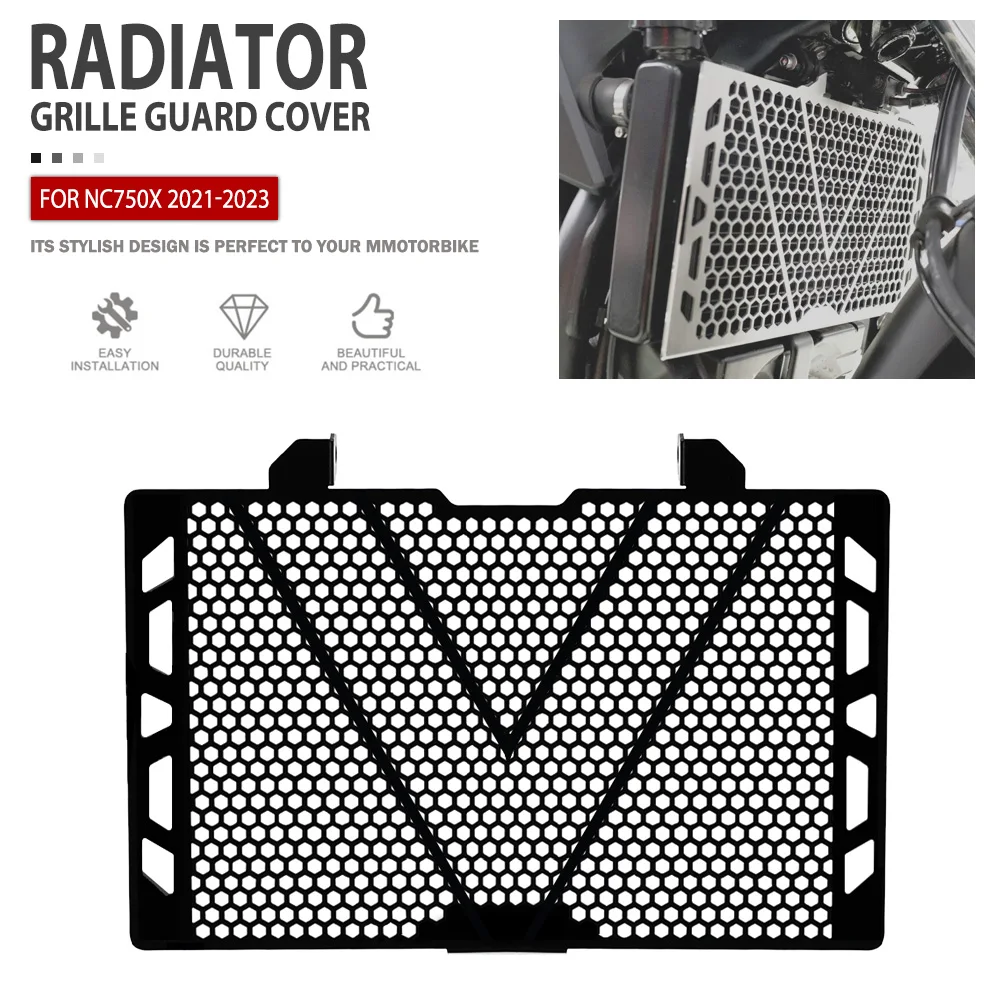 

Radiator Guard For HONDA NC750X NC 750X 2021 2022 2023 Motorcycle Radiators Grille Cover Protector Accessories Parts