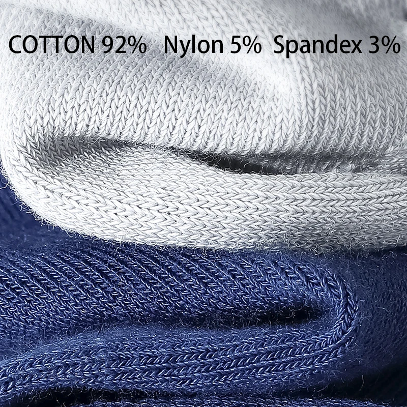 High Quality 5Pairs Men's Socks Cotton100%  Summer Mesh Breathable Comfortable boat Sock 200 Needle Silicone Anti Slip Man New