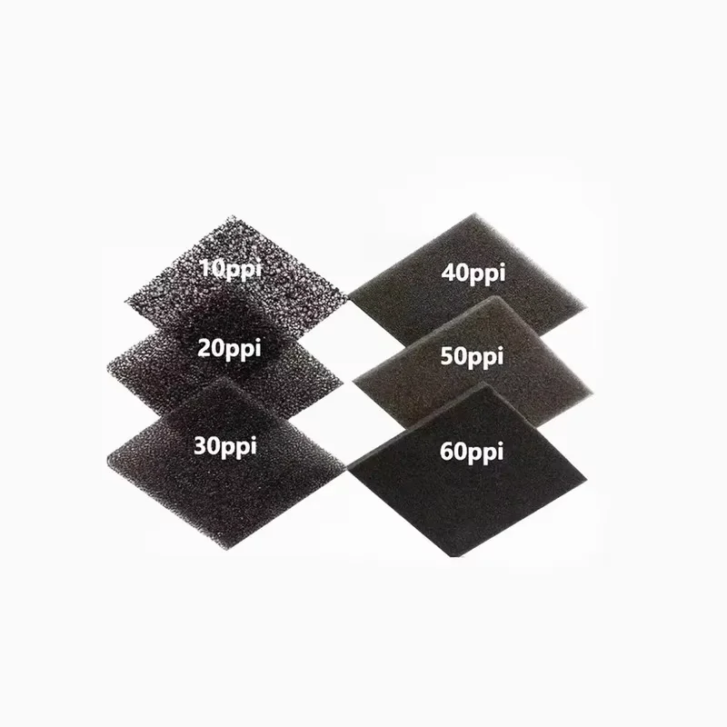 Black Polyurethane Filter Foam 20-60PPI Ventilation Dust Sponge For Compressor, Vehicle
