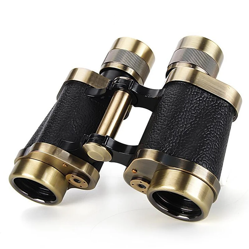 

Agnicy 62-type Bronze Telescope 8x30mm Binocular Ranging with Coordinates HD High-power Low-light Night Vision Outdoor Telescope