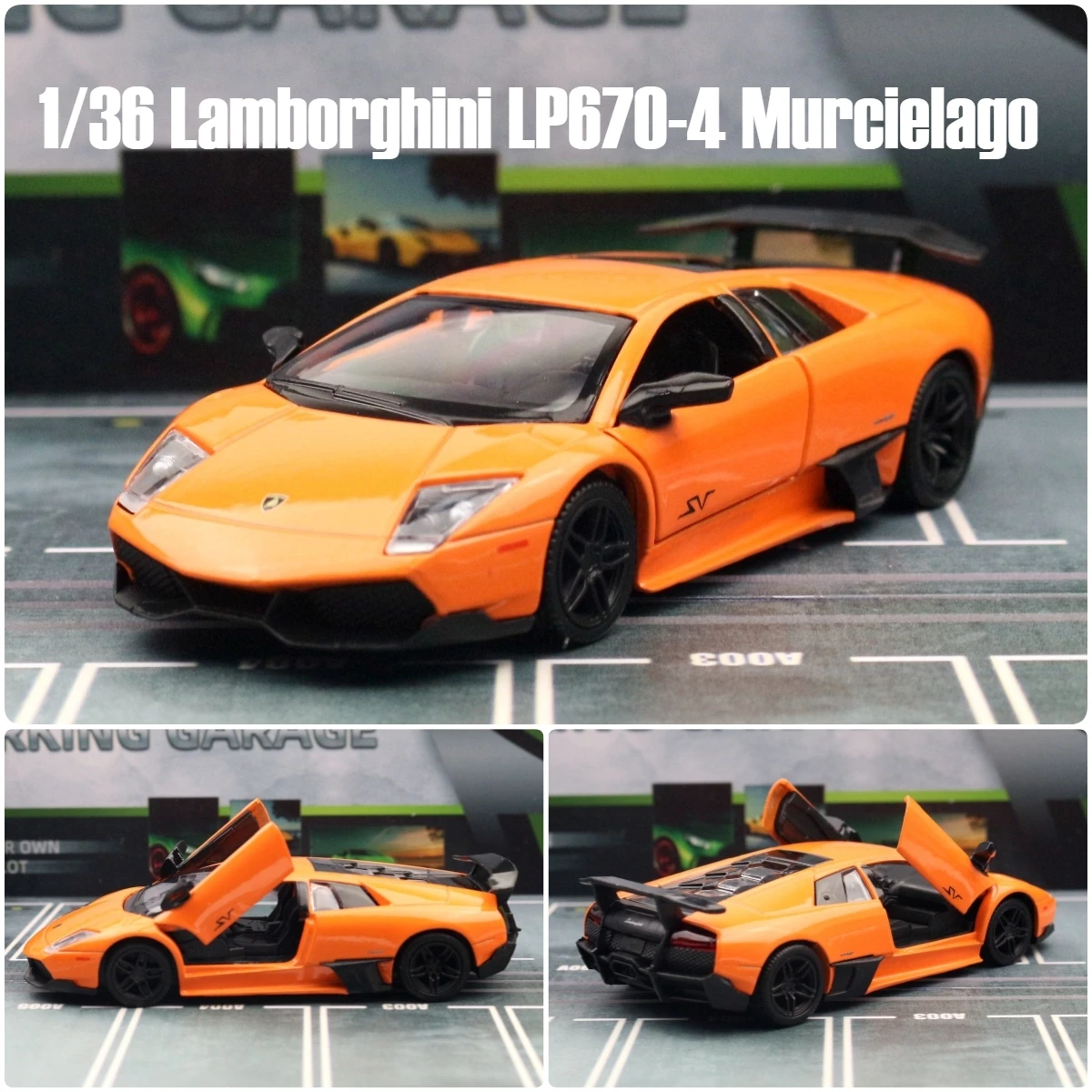 1/36 Lamborghini LP670-4 Murcielago Super Sport Toy Car RMZ City