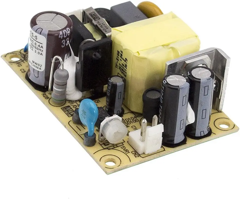 Original Mean Well EPS-15-5 Meanwell 85-264V/120-370V AC TO DC 5V 3A 15W Single Output Switching Power Supply