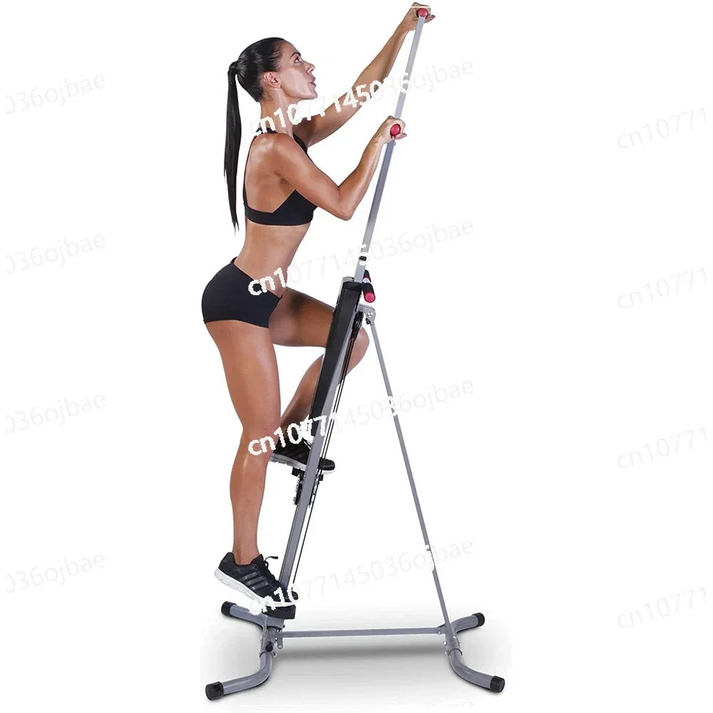 Universal Home Stepper for Fitness and Endurance Climbing, Vertical Climbers Combine Resistance Training with LCD Displays