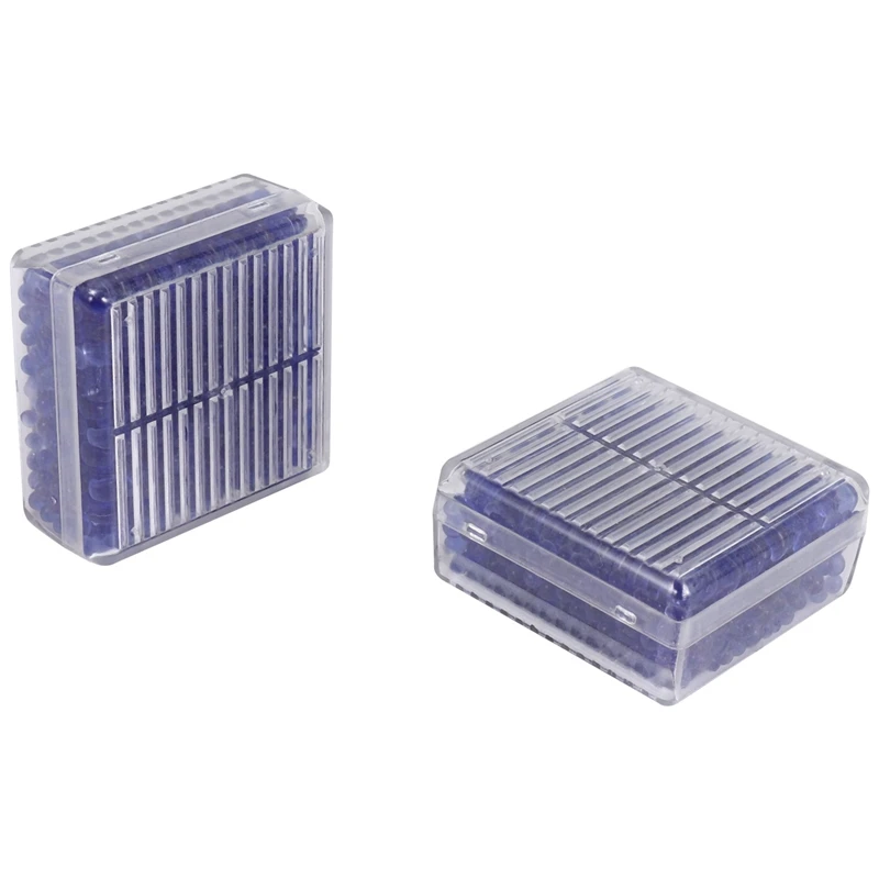 2 Stück blau anzeigende Silikagel-Trockenmittel-Feuchtigkeit für absorbierende Box wiederverwendbar-PZZW