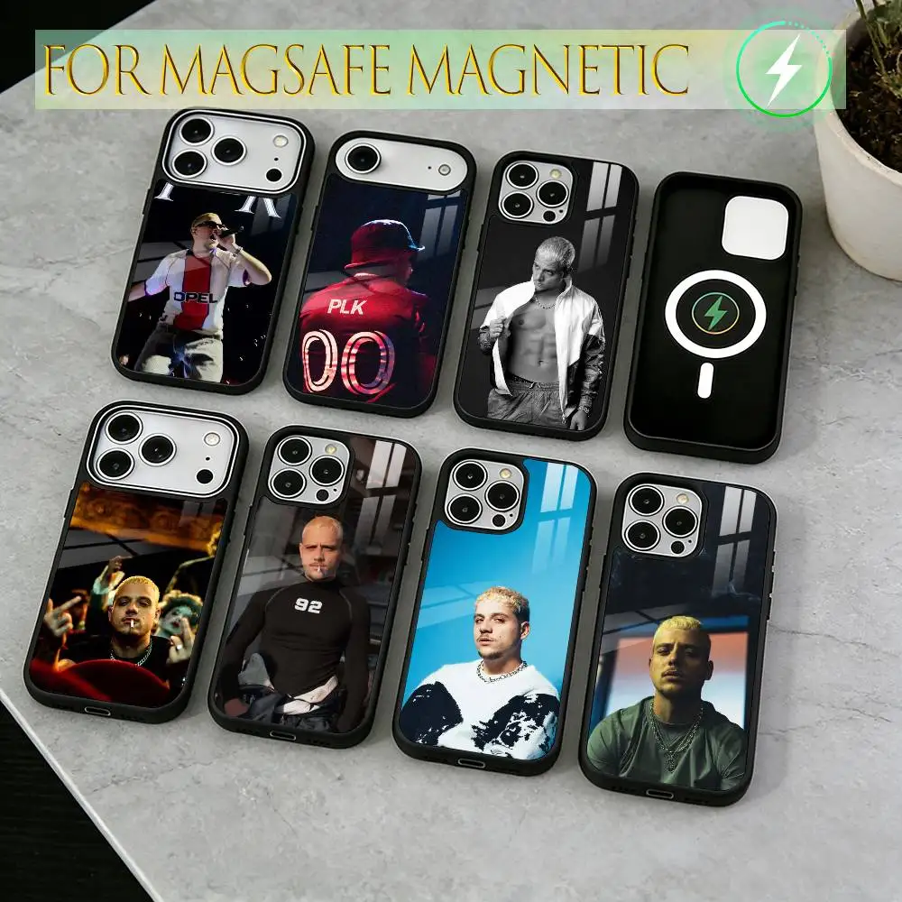 

PLK French Rapper Mathieu Phone Case For iPhone17,16,15,14,13,12,11 Plus,Pro Magnetic For Magsafe Wireless Charging