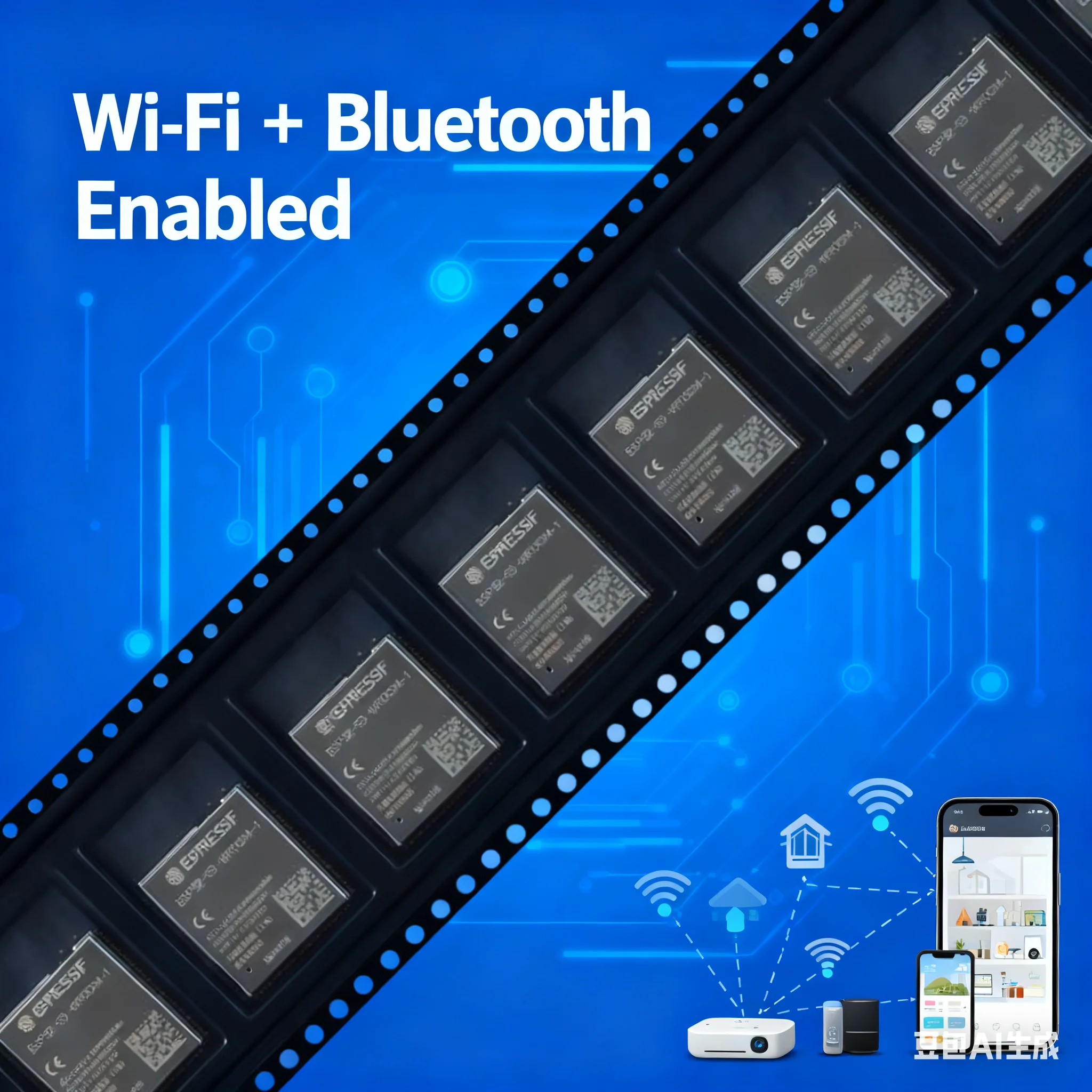 ESP32-S3-WROOM-1 4MB 8MB 16MB Wi Fi+Bluetooth 32-bit dual core MCU module