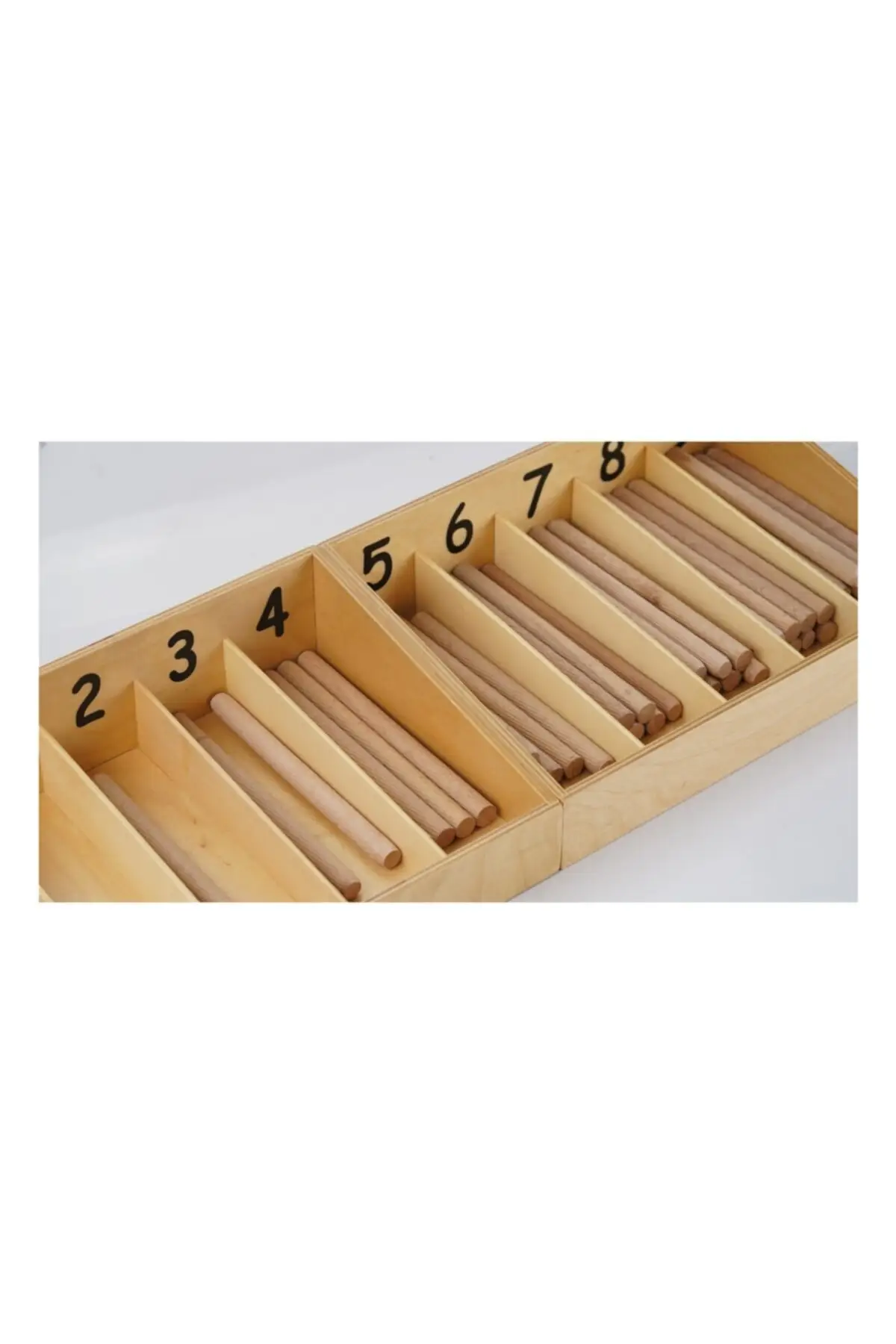 Number Sticks, Math Toys, Number Counting Learning Preschool Education, Montessorie Oyuncağıi