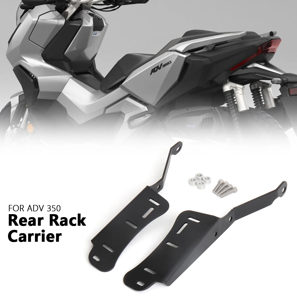 Rak penyimpanan bagasi belakang sepeda motor, rak pendukung pembawa bagasi ekor belakang untuk Honda ADV 350 ADV350 adv350