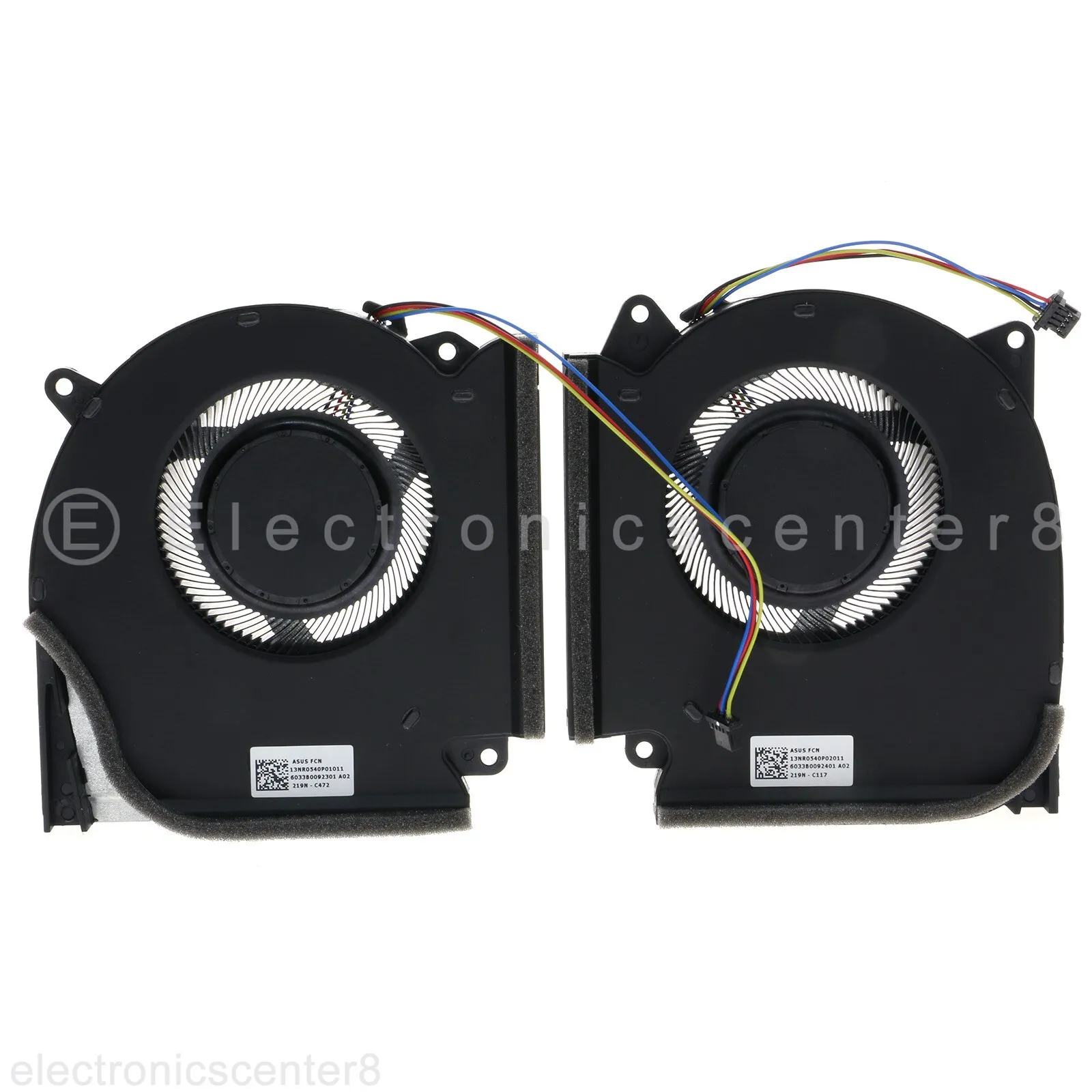 CPU GPU Cooling Fan For Asus G713IM G713IR G713QM G713QR G733QM G733QR G733QS