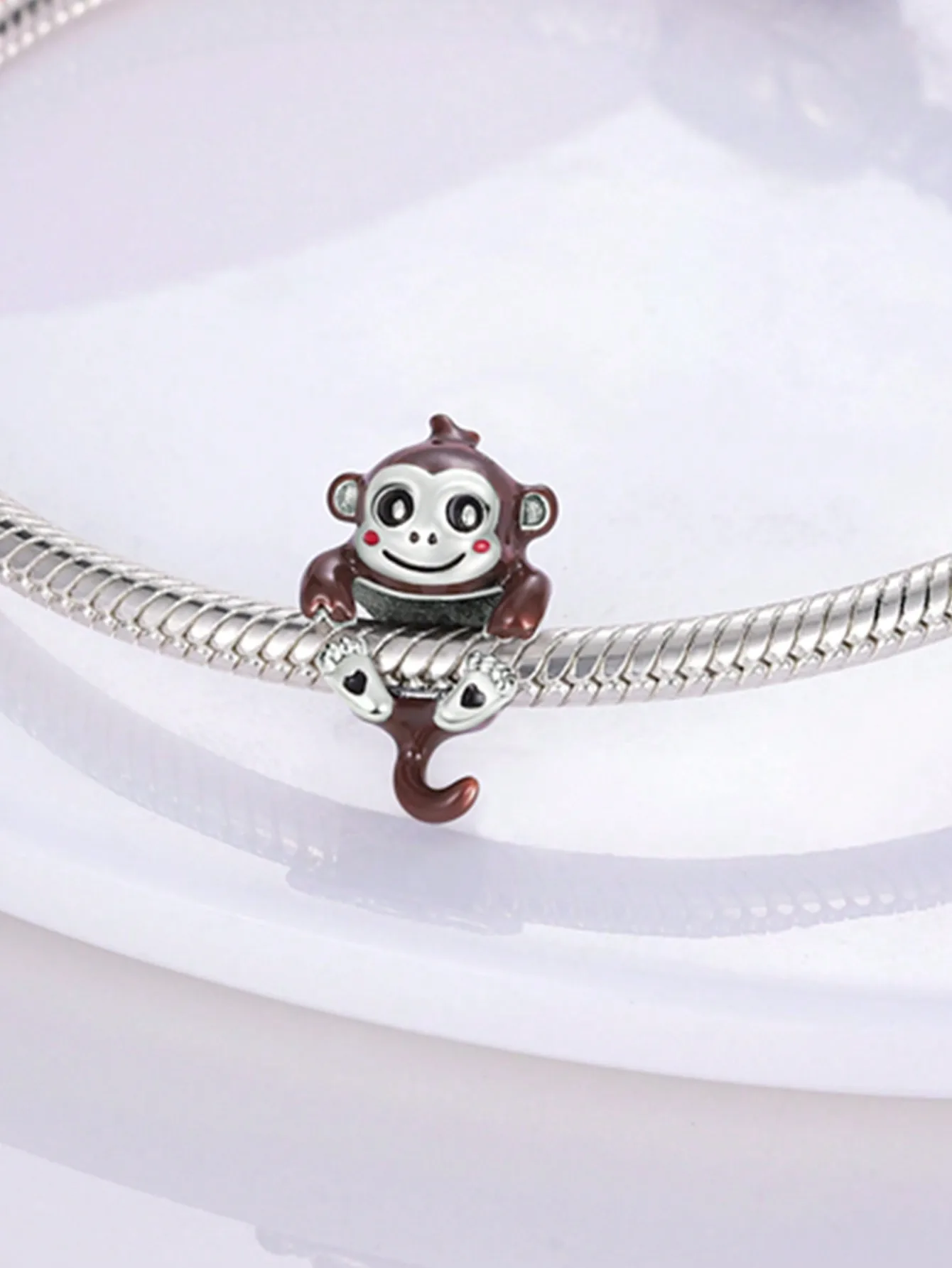 Charms Plata Kittens and Puppies Beads Charm Silver Plated Fit Charms Silver 925 Original Bracelet for Jewelry Making DIY Charm