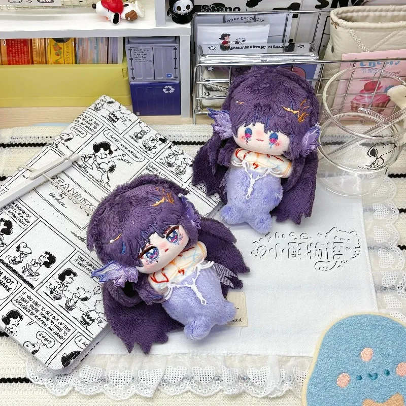 10CM amour et espace profond Rafayel Q Version dieu de la mer sirène Adorable mignon Maumet marionnette pendentif sac à dos porte-clés peluches mascotte